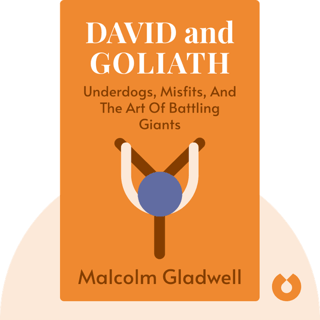 David and Goliath audiobook cover - Underdogs, Misfits, and the Art of Battling Giants