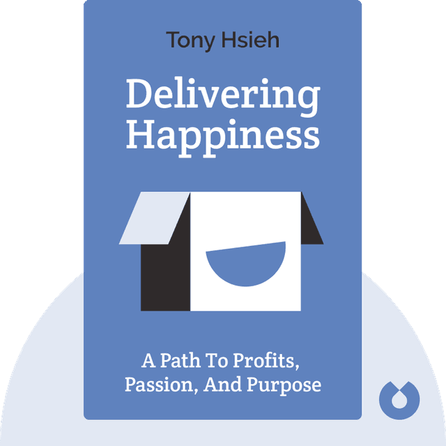 Delivering Happiness audiobook cover - A Path to Profits, Passion, and Purpose