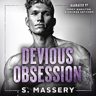 Devious Obsession audiobook cover - A brutal meet-cute. A stepfamily reveal. A campus war that turns into a twisted love story neither of them can quit. Devious Obsession follows Steele O’Brien, a star defenseman with ice in his veins, and Aspen Monroe, the new girl who becomes his target, his temptation, and finally, his equal. It’s dark, taboo, and surprisingly tender beneath the bruises.