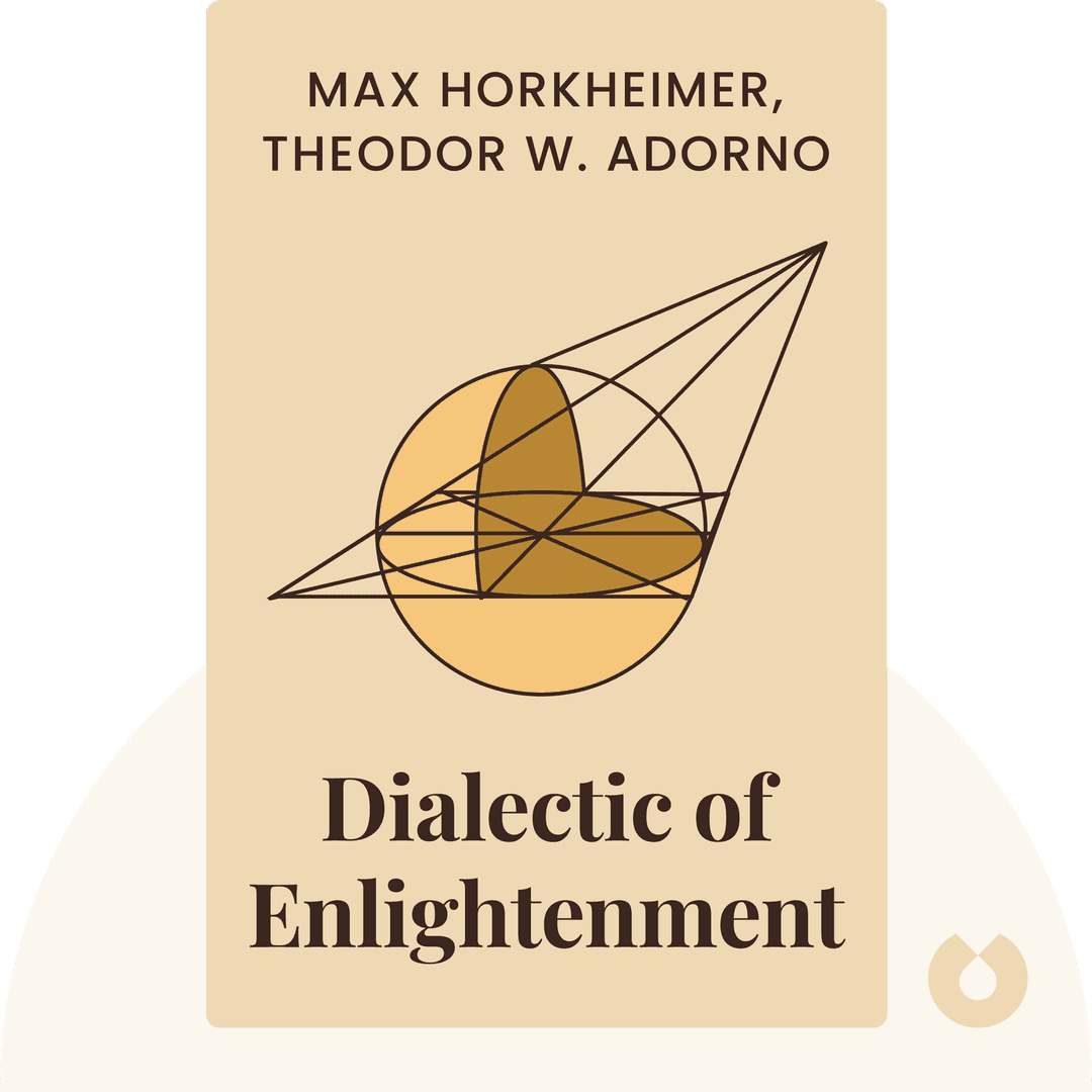 Dialectic of Enlightenment cover