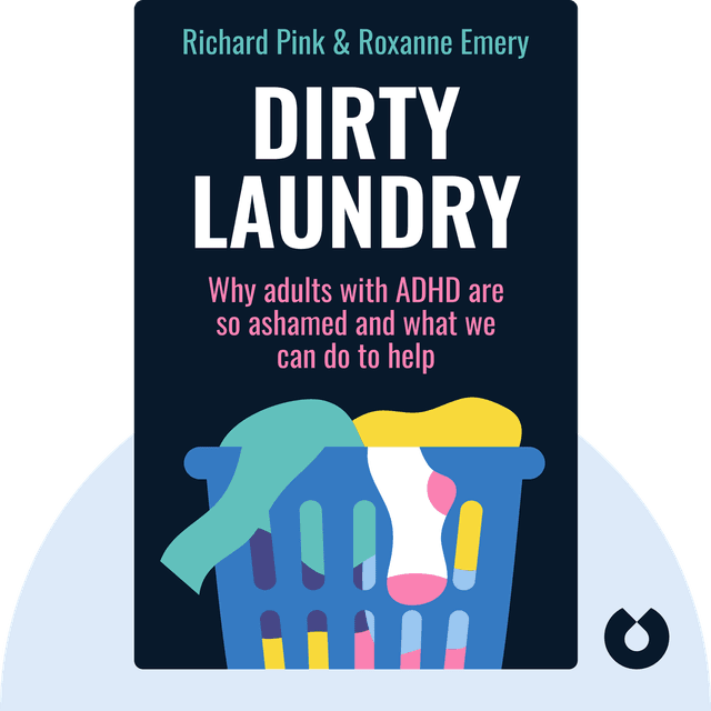 DIRTY LAUNDRY audiobook cover - Why adults with ADHD are so ashamed and what we can do to help