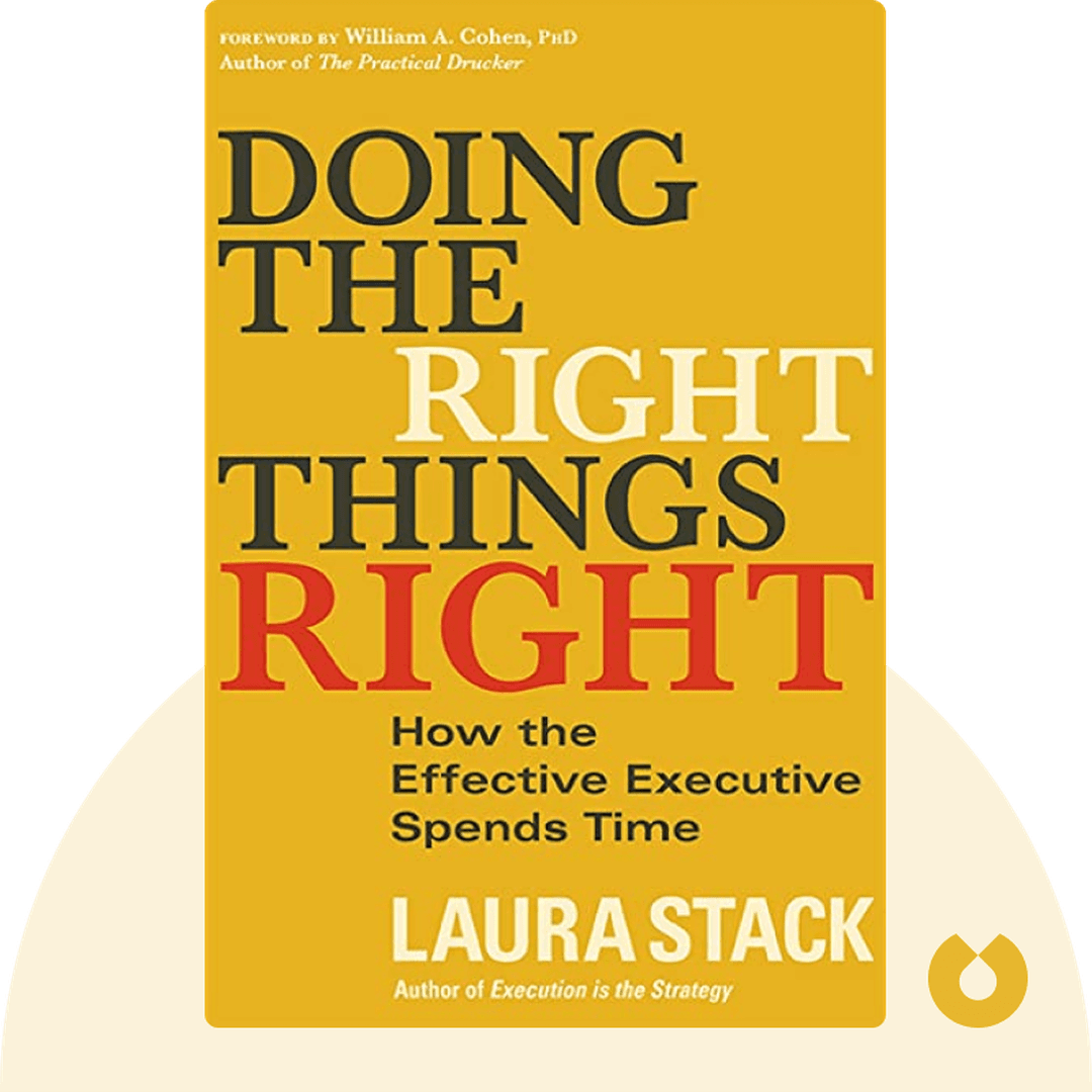 Doing the Right Things Right cover