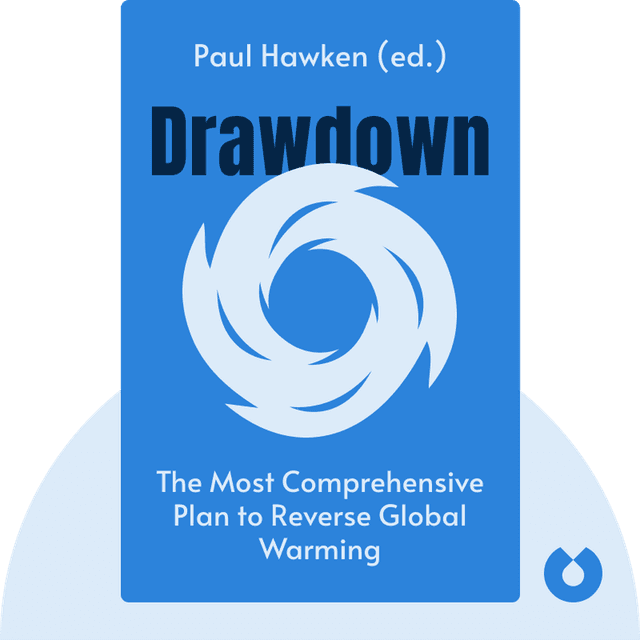 Drawdown audiobook cover - The Most Comprehensive Plan Ever Proposed to Reverse Global Warming