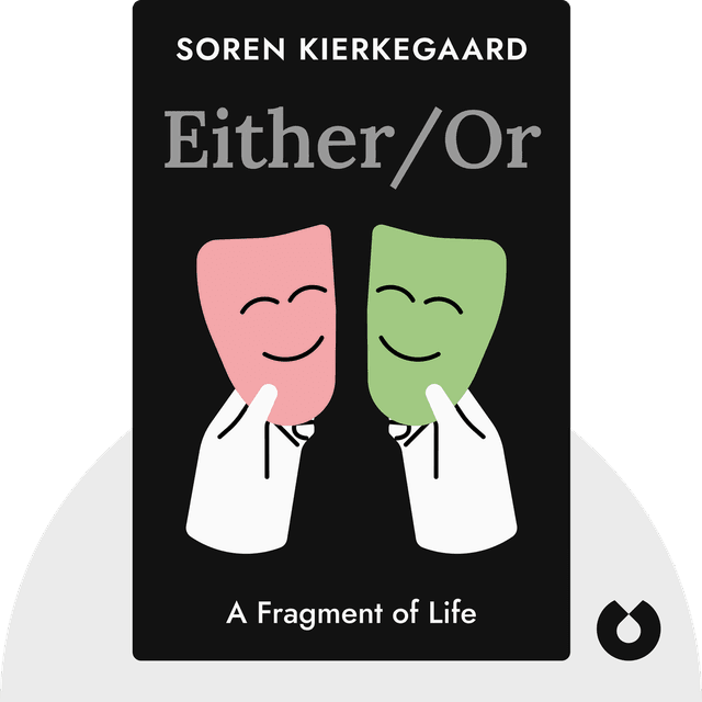 Either/Or audiobook cover - A Fragment of Life