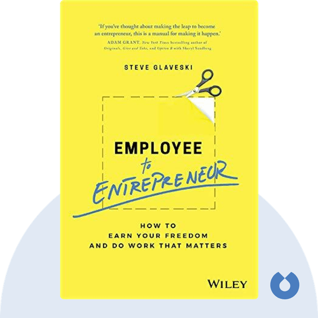 Employee to Entrepreneur audiobook cover - How to Earn Your Freedom and Do Work that Matters