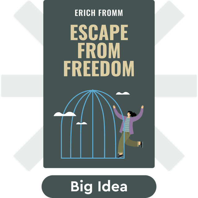 Escape from Freedom audiobook cover - Dig Deep into Democracy and Dictatorship