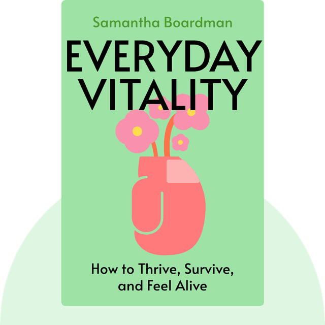 Everyday Vitality audiobook cover - How to Thrive, Survive, and Feel Alive