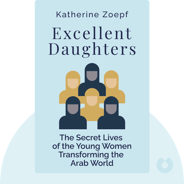 Excellent Daughters audiobook cover - The Secret Lives of Young Women Who Are Transforming the Arab World