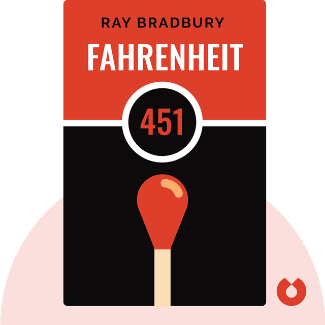 Fahrenheit 451 audiobook cover - Explore a Future Where Books Burn