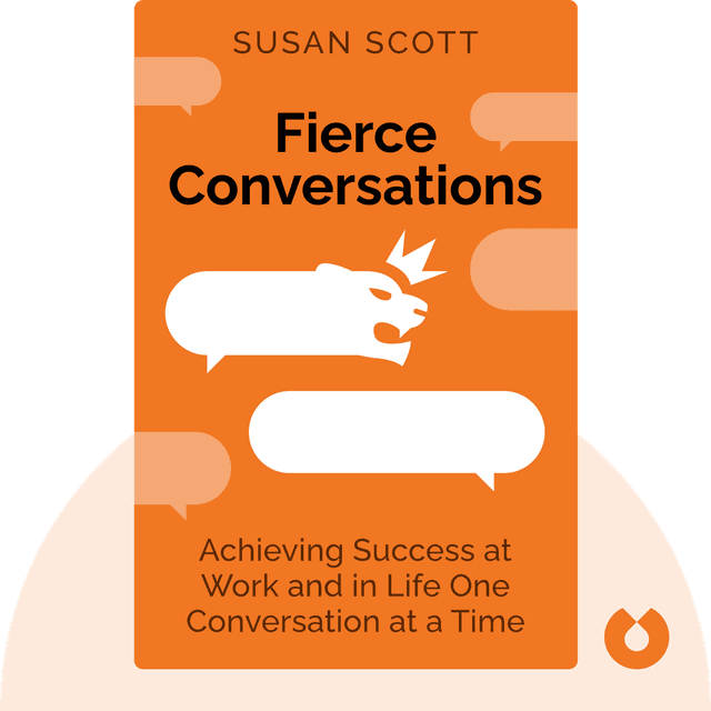 Fierce Conversations audiobook cover - Achieving Success at Work and in Life One Conversation at a Time
