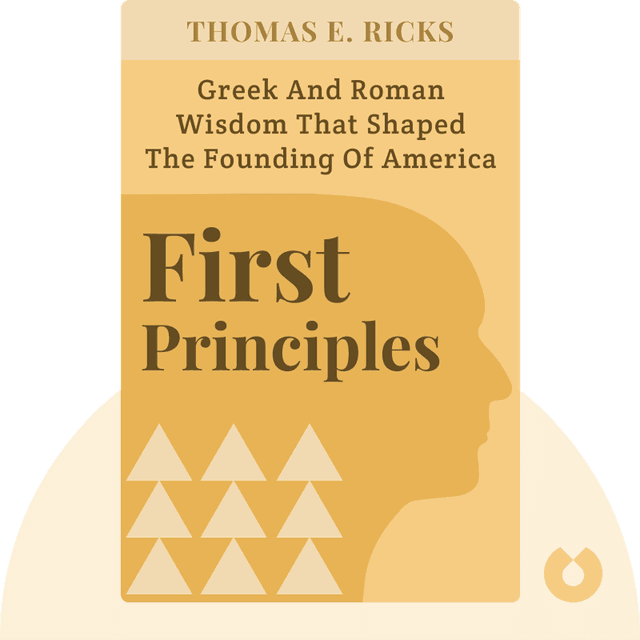 First Principles audiobook cover - What America's Founders Learned from the Greeks and Romans and How That Shaped Our Country