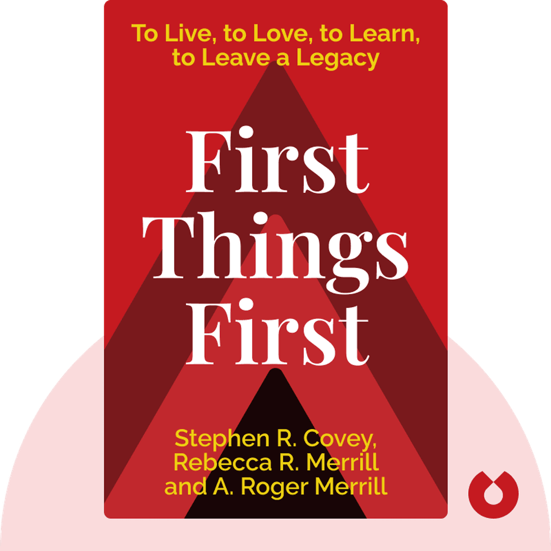 First Things First cover