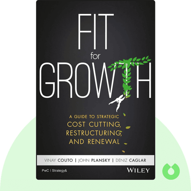 Fit for Growth audiobook cover - A Guide to Strategic Cost Cutting, Restructuring, and Renewal