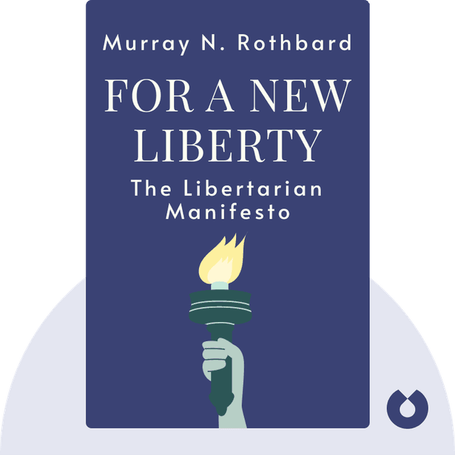 For a New Liberty audiobook cover - The Libertarian Manifesto