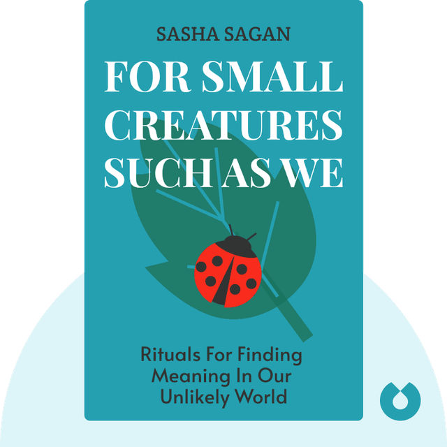 For Small Creatures Such as We audiobook cover - Rituals for Finding Meaning in Our Unlikely World