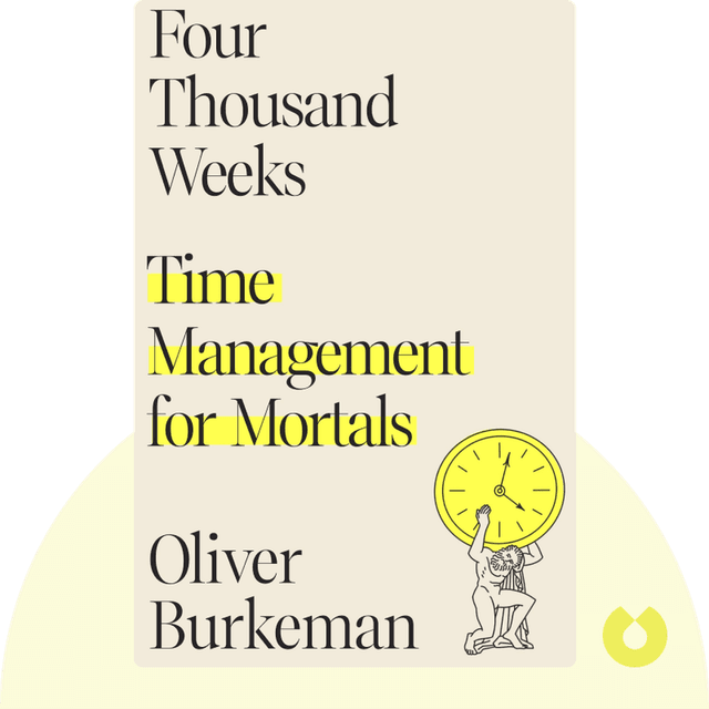 Four Thousand Weeks audiobook cover - Time Management for Mortals
