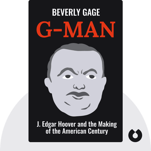 G-Man audiobook cover - J. Edgar Hoover and the Making of the American Century