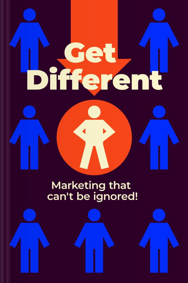 Get Different audiobook cover - In a crowded marketplace, “better” often disappears into the background—so this gentle guide helps business owners practice being meaningfully different, earn attention quickly, and guide potential customers toward clear next steps that create real sales.