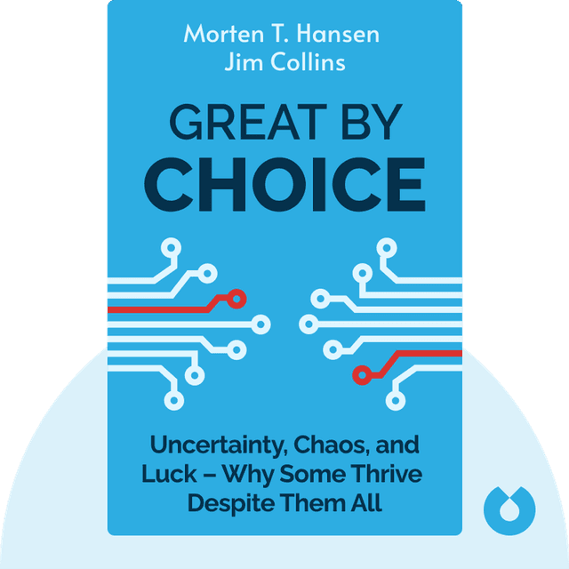 Great by Choice audiobook cover - Uncertainty, Chaos, and Luck – Why Some Thrive Despite Them All