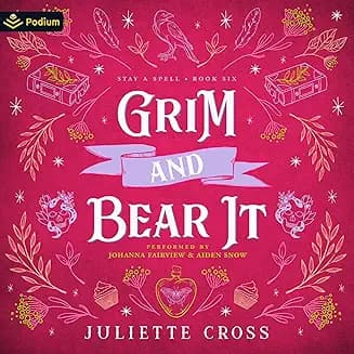 Grim and Bear It audiobook cover - A grim reaper who fears his own magic. An Aura witch who glows when she loves. When grief, danger, and an old betrayal collide in New Orleans, Henry and Clara discover that true soulmates don’t just heal the past—they rewrite the future.