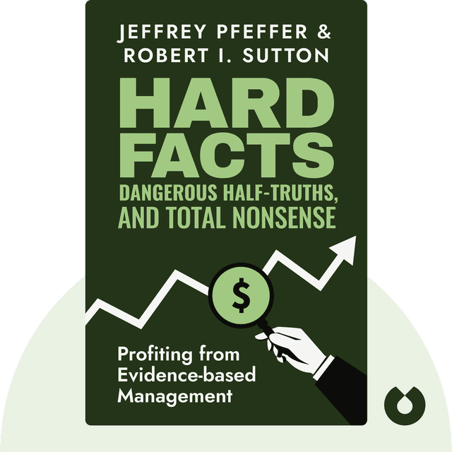 Hard Facts, Dangerous Half-Truths, and Total Nonsense audiobook cover - Profiting from Evidence-based Management