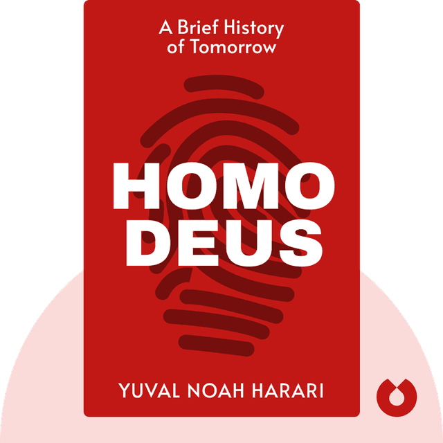 Homo Deus audiobook cover - A Brief History of Tomorrow