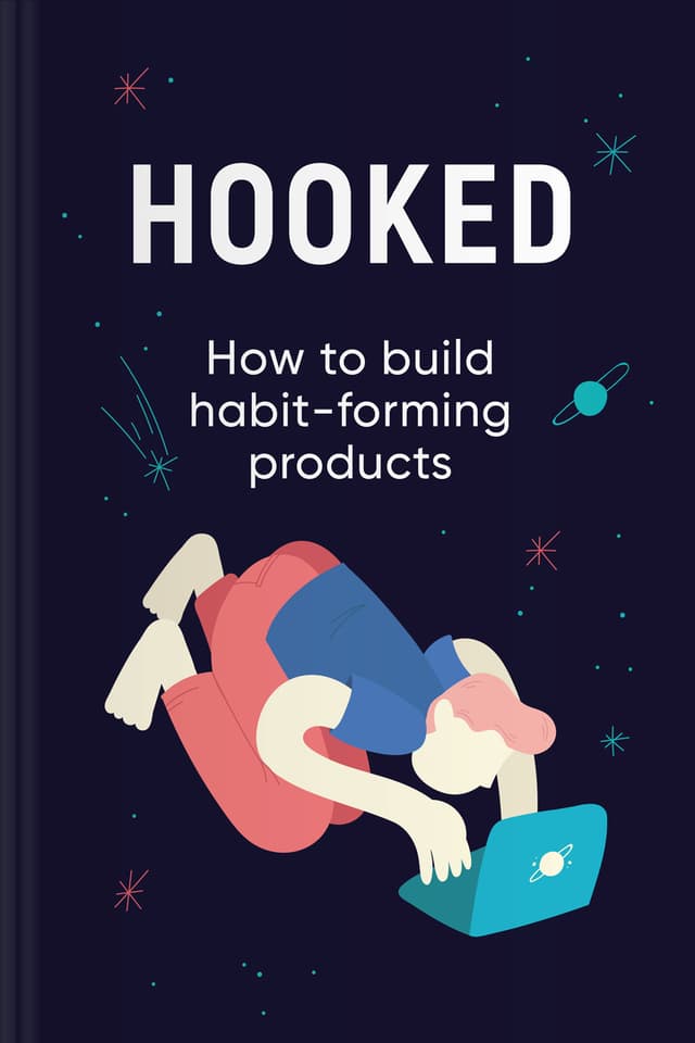 Hooked audiobook cover - In a world where habits quietly shape attention and choices, the Hook Model offers a gentle, practical way to understand why people return to certain products—and how to design experiences that are useful, ethical, and naturally woven into everyday life.