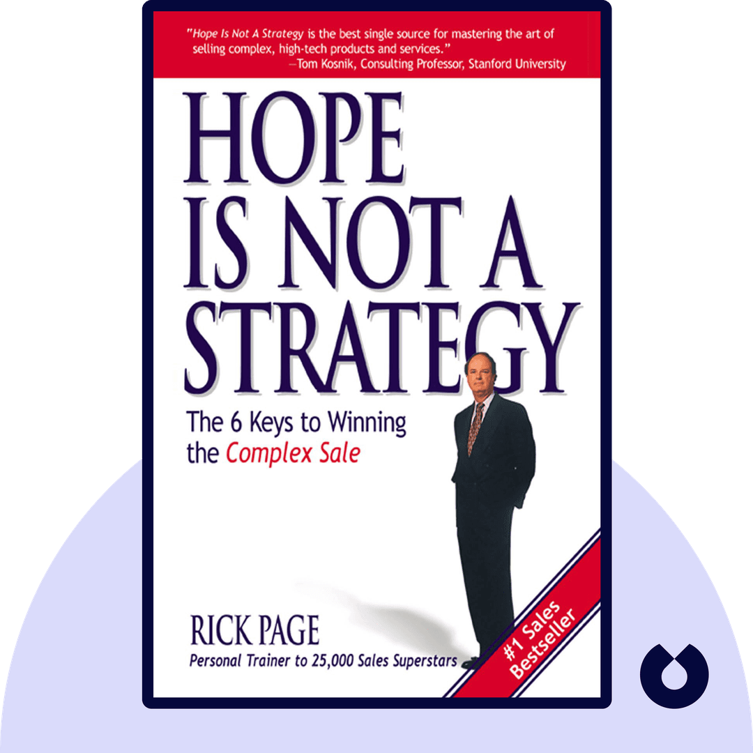 Hope Is Not a Strategy cover