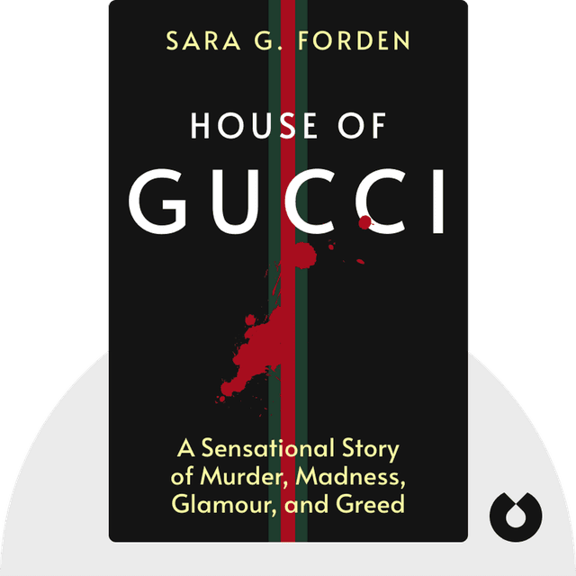 House of Gucci audiobook cover - A Sensational Story of Murder, Madness, Glamour, and Greed