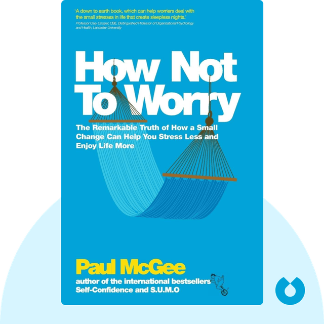 How Not to Worry audiobook cover - The Remarkable Truth of How a Small Change Can Help You Stress Less and Enjoy Life More