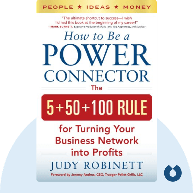 How to Be a Power Connector audiobook cover - The 5+50+100 Rule for Turning Your Business Network into Profits