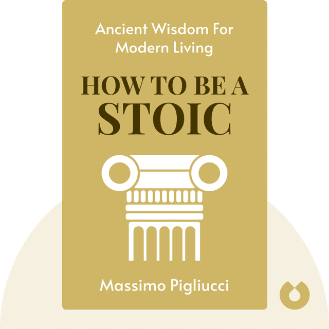 How to Be a Stoic audiobook cover - Ancient Wisdom For Modern Living