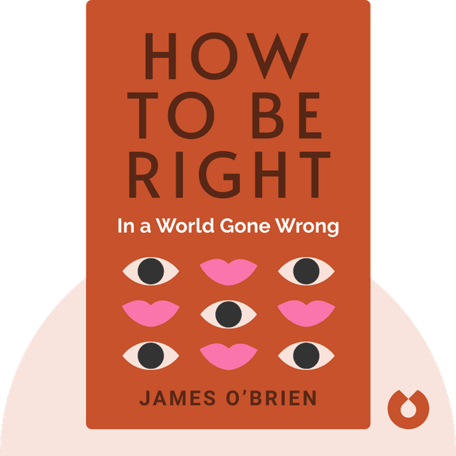 How to Be Right audiobook cover - In a World Gone Wrong