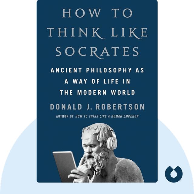 How to Think Like Socrates audiobook cover - Ancient Philosophy as a Way of Life in the Modern World