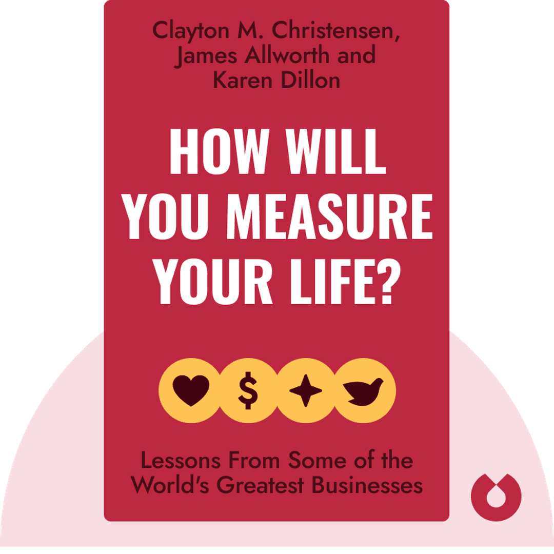 How Will You Measure Your Life? cover