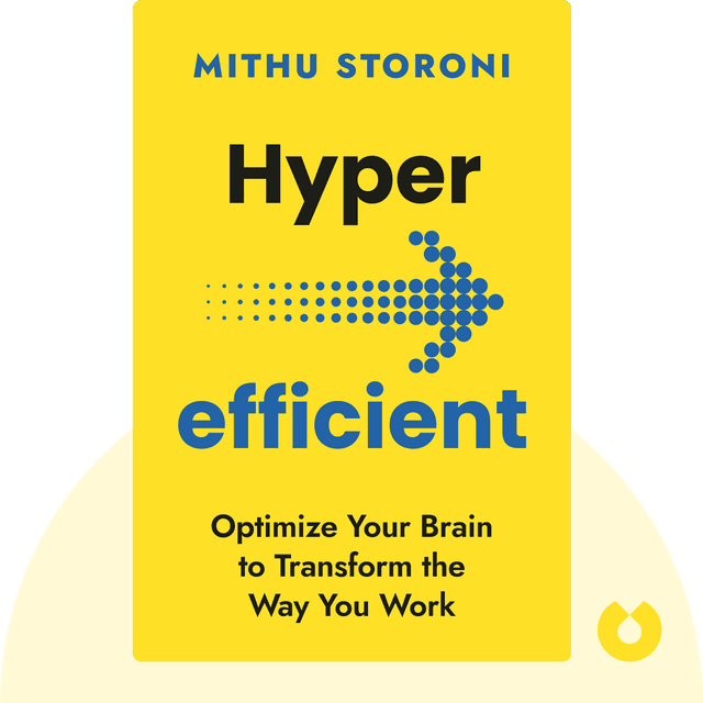 Hyperefficient audiobook cover - Optimize Your Brain to Transform the Way You Work