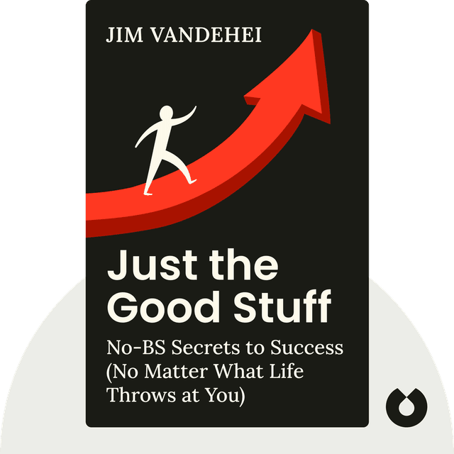 Just the Good Stuff audiobook cover - No-BS Secrets to Success (No Matter What Life Throws at You)