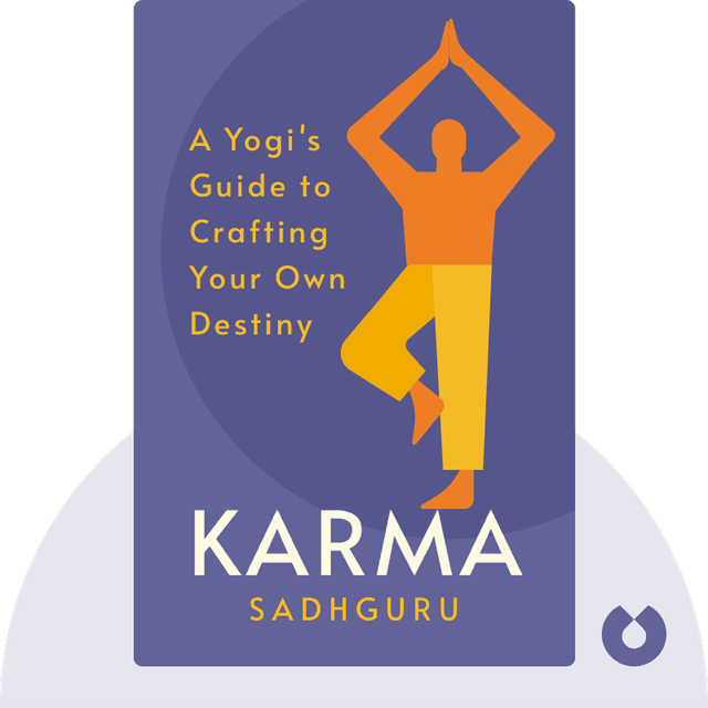 Karma audiobook cover - A Yogi's Guide to Crafting Your Own Destiny