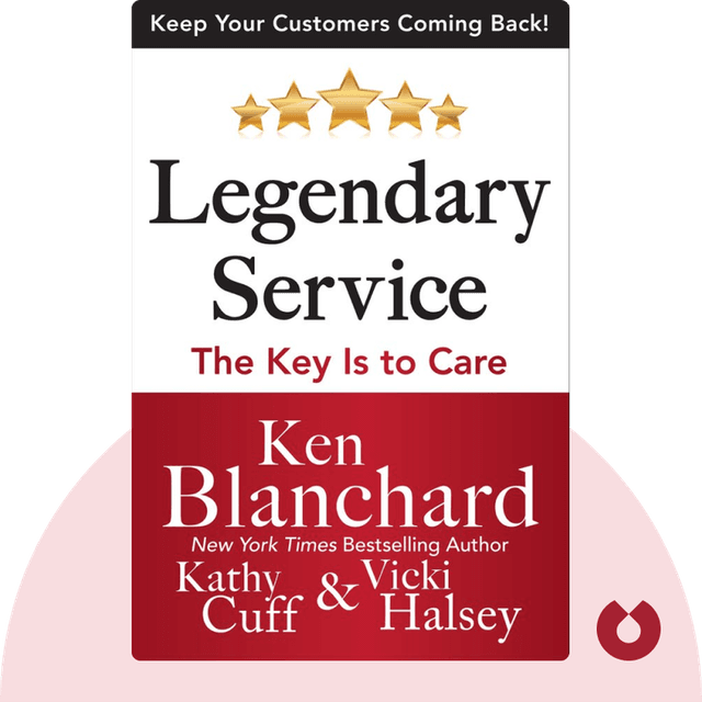 Legendary Service audiobook cover - The Key Is To Care