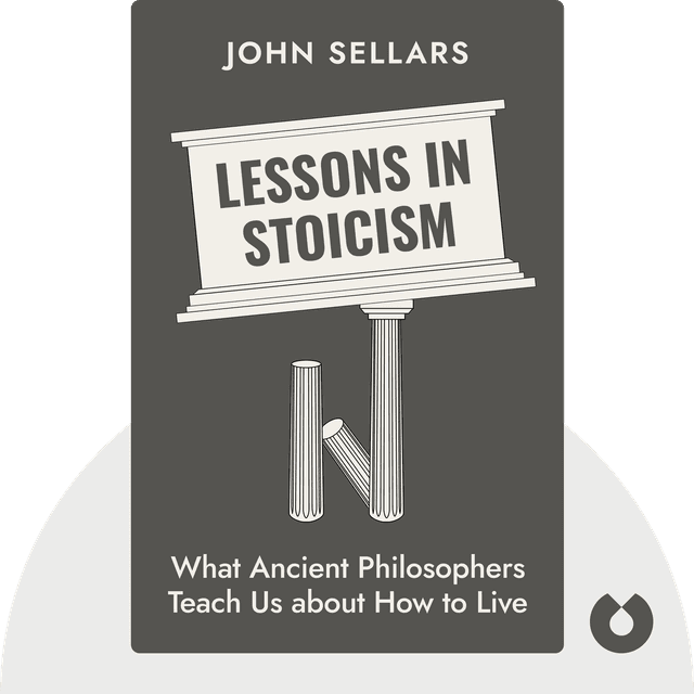 Lessons in Stoicism audiobook cover - What Ancient Philosophers Teach Us about How to Live