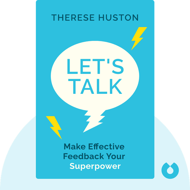 Let's Talk audiobook cover - Make Effective Feedback Your Superpower