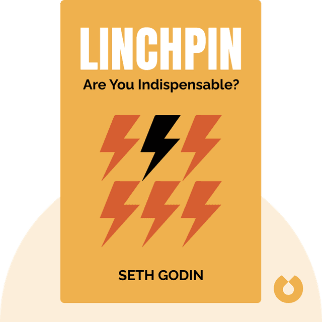 Linchpin audiobook cover - Are You Indispensable?