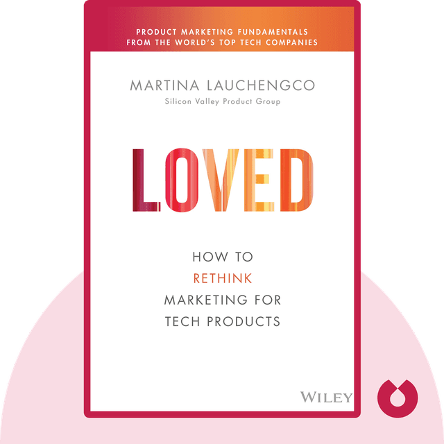 Loved audiobook cover - How to Rethink Marketing for Tech Products