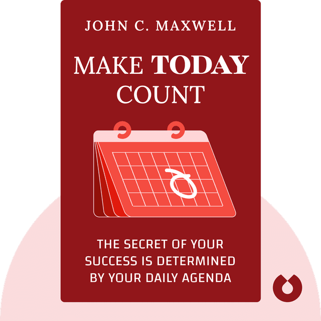 Make Today Count audiobook cover - The Secret of Your Success Is Determined by Your Daily Agenda