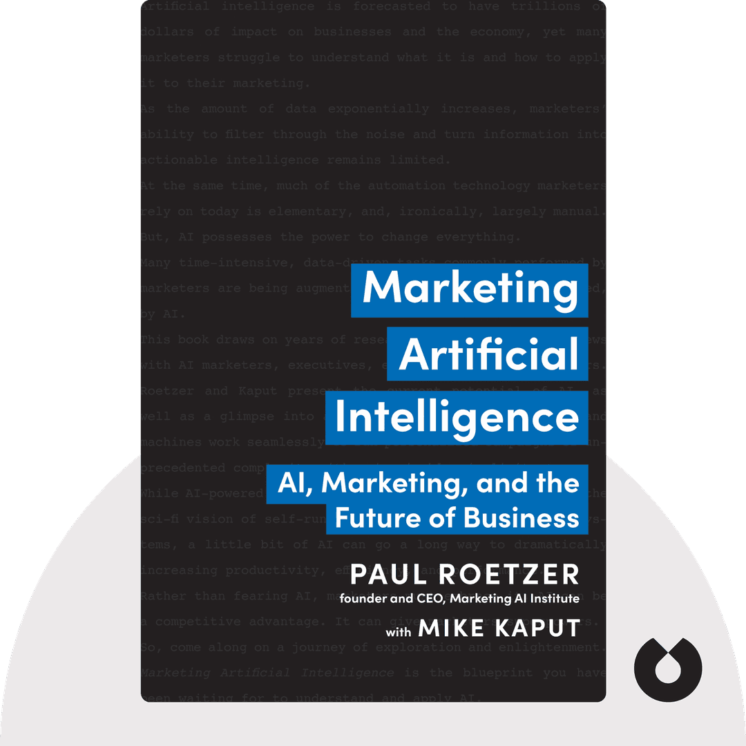 Marketing Artificial Intelligence cover