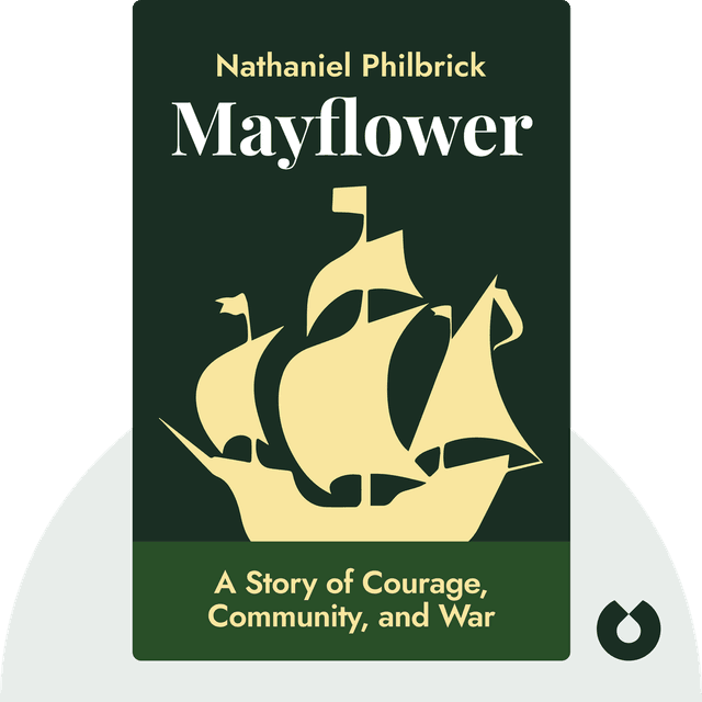 Mayflower audiobook cover - A Story of Courage, Community, and War