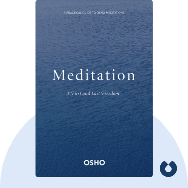 Meditation audiobook cover - The First and Last Freedom