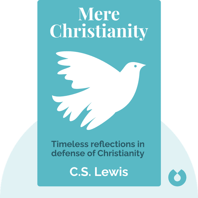 Mere Christianity audiobook cover - Timeless reflections in defense of Christianity