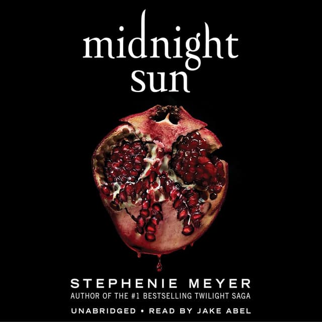 Midnight Sun audiobook cover - Edward Cullen can read every mind in Forks—until Bella Swan arrives, silent and irresistible, and his self-control snaps into a battle between love and hunger, where every heartbeat could be her last and every choice could damn them both.