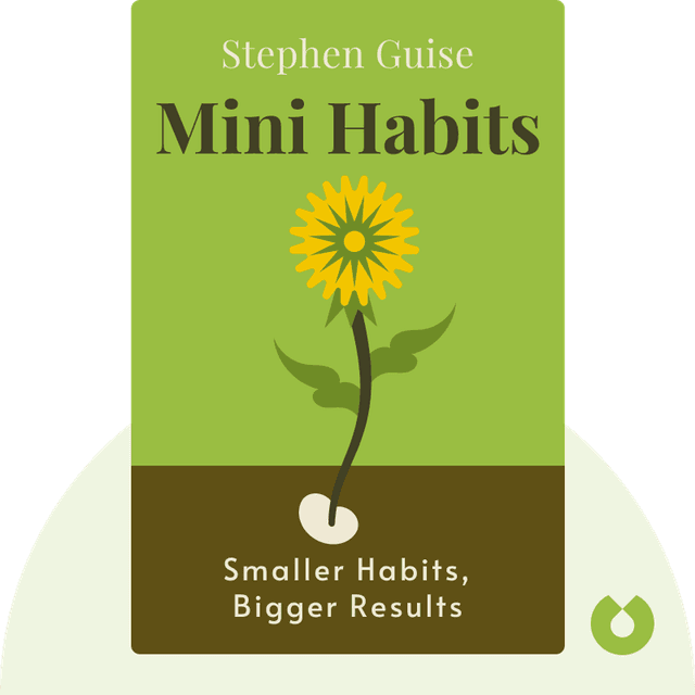Mini Habits audiobook cover - Smaller Habits, Bigger Results